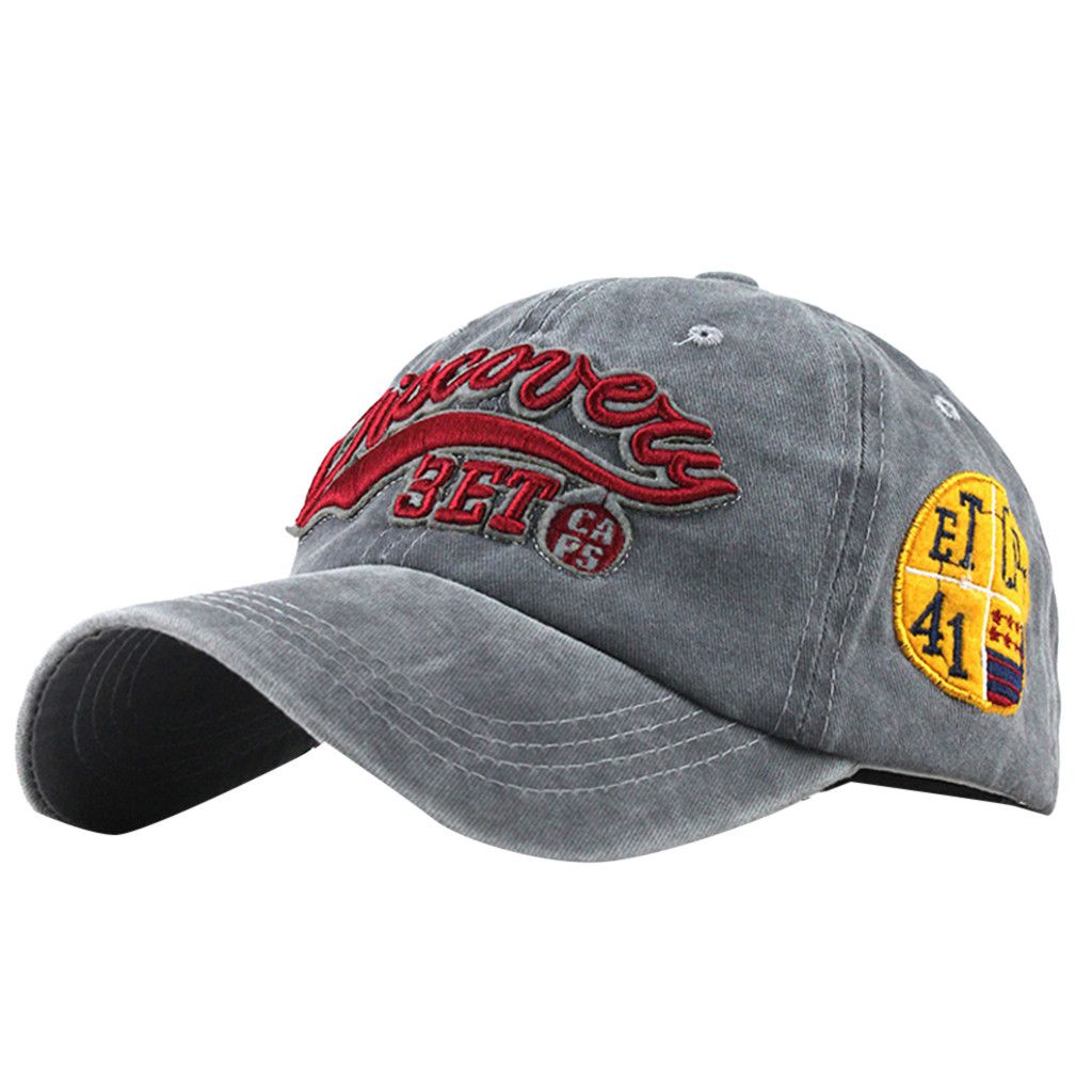 Discovery Embroidered Denim Cap view 7