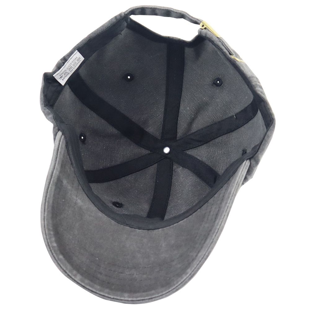 Gone Fishing Washed Embroidered Cap view 5