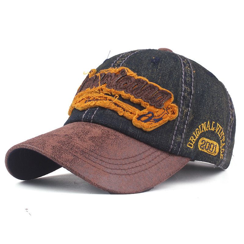 Embroidered Americana Cotton Baseball Cap