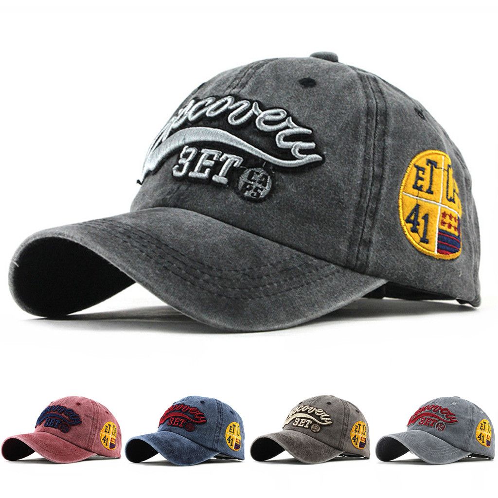 Discovery Embroidered Denim Cap view 2