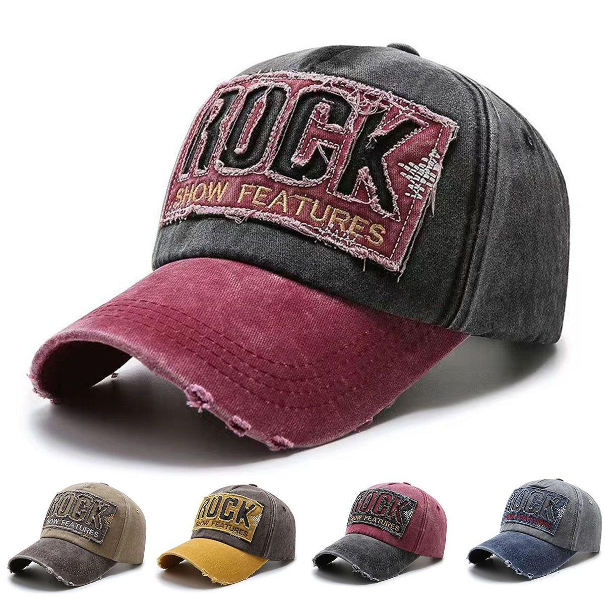 Rock Show Features Washed Cotton Cap view 5