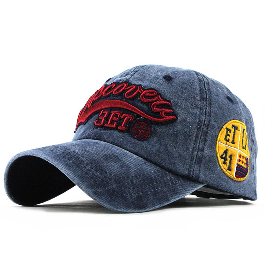 Discovery Embroidered Denim Cap view 5