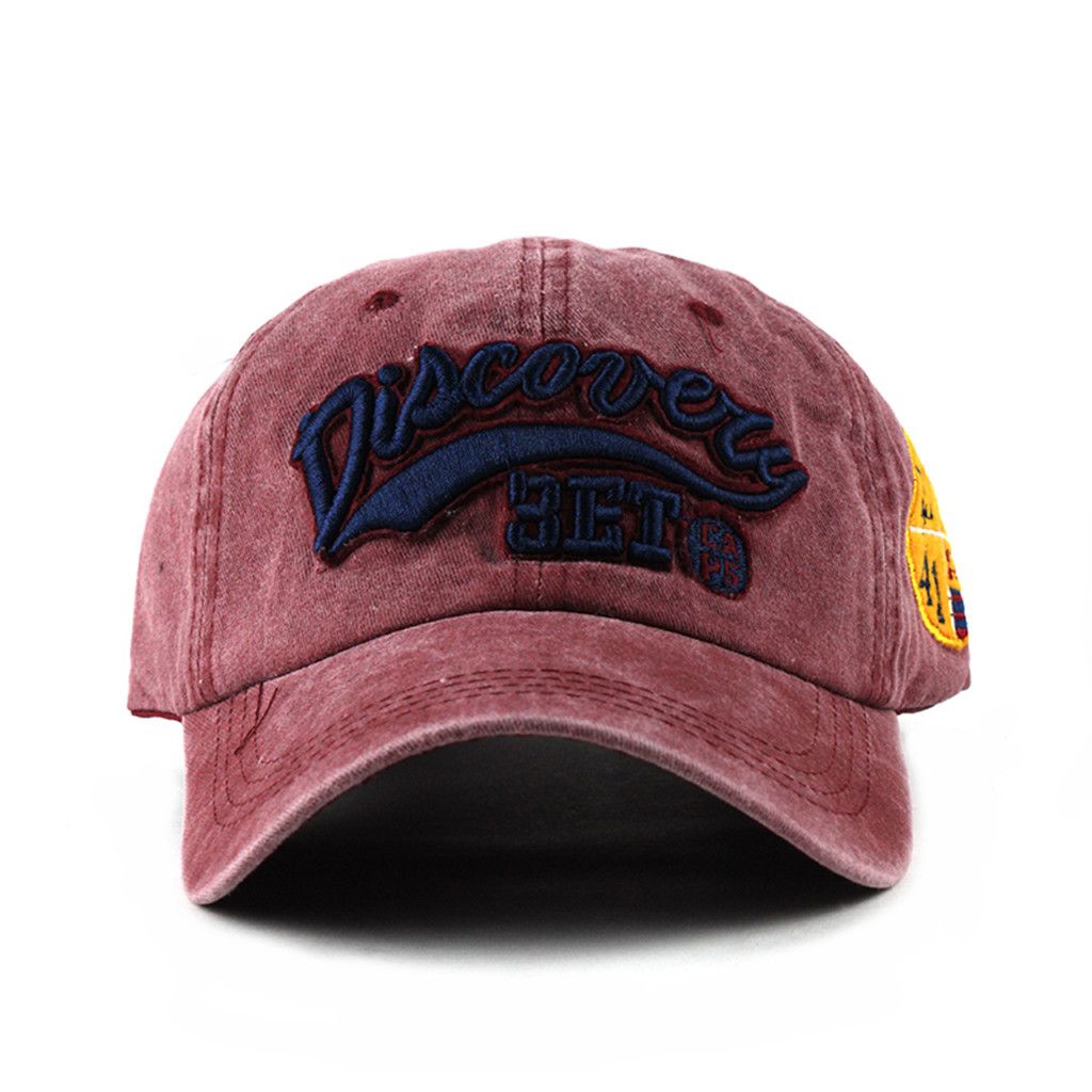 Discovery Embroidered Denim Cap view 4