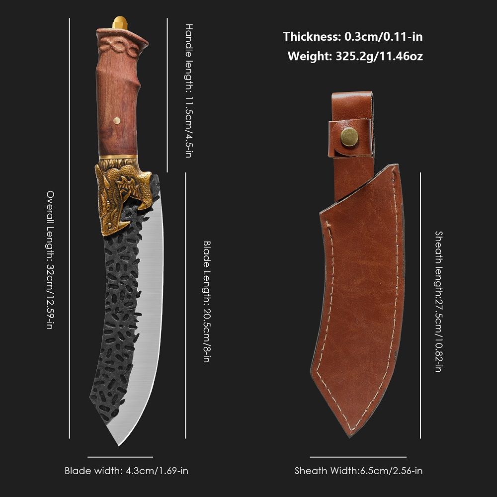 Qulajoy Dragon Handle Boning Knife view 4