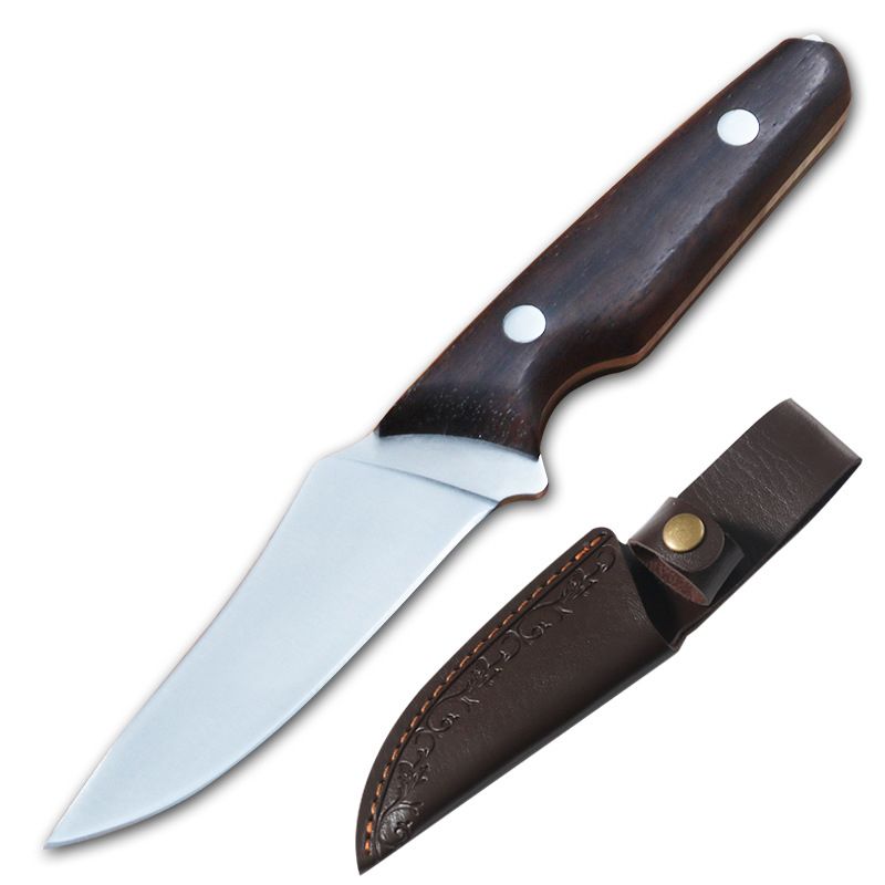 Fixed Blade Paring Knife With Holster view 2
