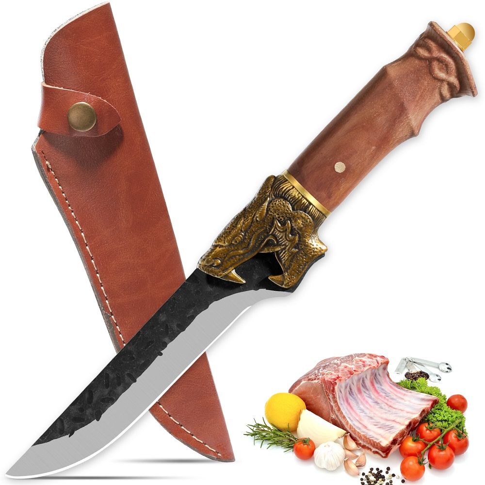 Qulajoy Dragon Handle Boning Knife view 7