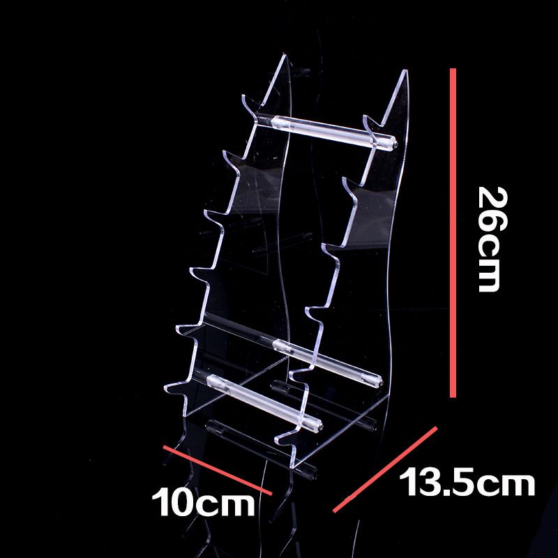 Acrylic Six-Knife Display Stand view 2