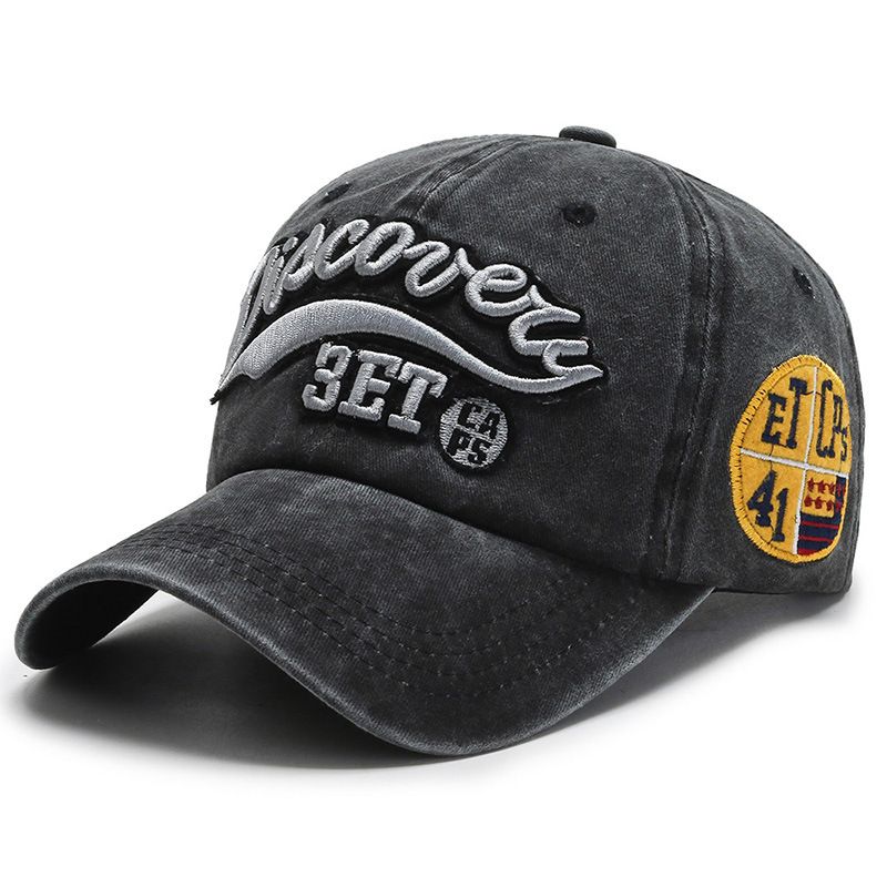Discovery Embroidered Denim Cap view 6