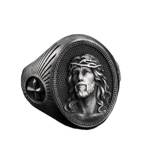 Oval Crown of Thorns Ring view 3
