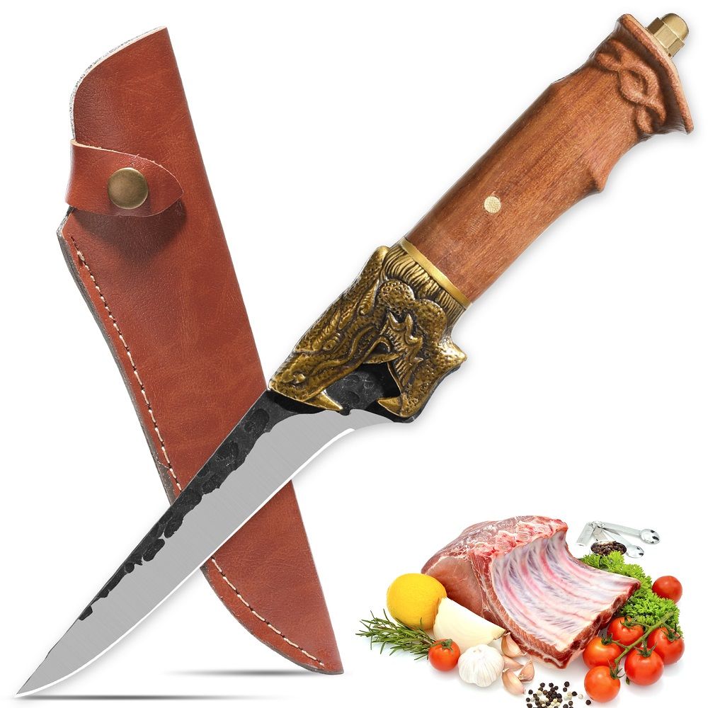 Qulajoy Dragon Handle Boning Knife view 2