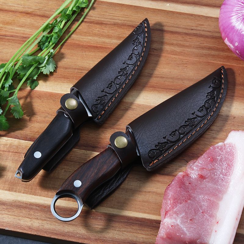 Fixed Blade Paring Knife With Holster view 5