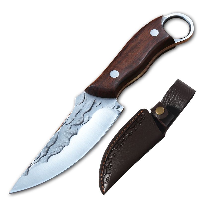 Fixed Blade Paring Knife With Holster